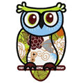 Cute Owl 11 free machine embroidery design