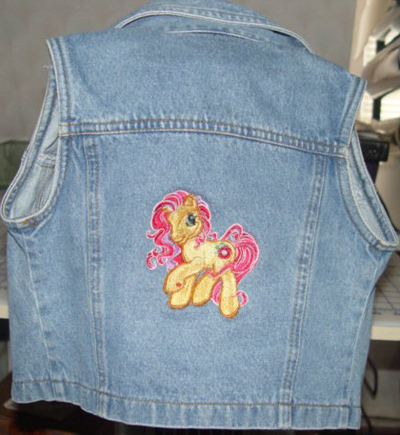 Jacket with my Little pony design