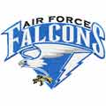 Air Force Falcons logo machine embroidery design