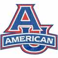 American University Logo machine embroidery design