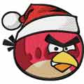 Angry birds Christmas logo