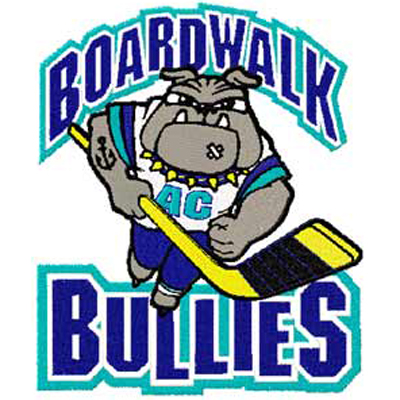 Atlantick City Boardwalk Bullies logo machine embroidery design