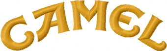 Camel Logo machone embroidery design
