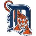 Detroit Tigers logo machine embroidery design