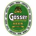 Gosser Beer logo machine embroidery design