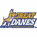 Albany Great Danes University at Albany logo machine embroidery design