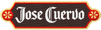 Jose Cuervo Logo machine embroidery design