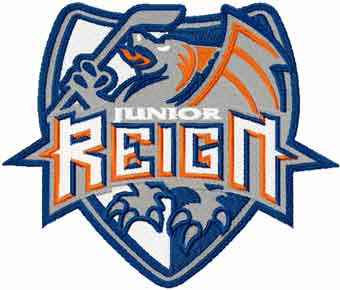Junior Reign Logo machine embroidery design