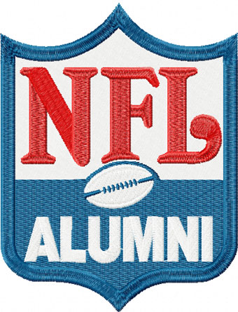 National Football League Alternate Logo machine embroidery design