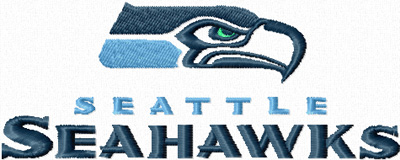 Seahawks Seattle machine embroidery design