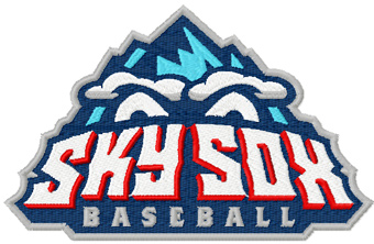 Sky Sox Logo machine embroidery design