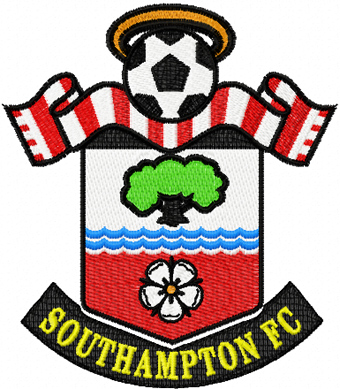 Southampton Football Club Logo machine embroidery design