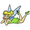 Tinkerbell machine embroidery design for janome