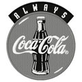 Always Coca Cola logo embroidery design
