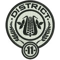 District 11 Hunger games logo machine embroidery design