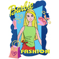 Barbie Fashion Style machine embroidery design