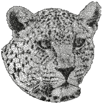 big leopard free machine embroidery design