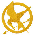 Hunger games bird logo machine embroidery design