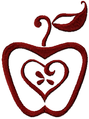 Apple free download embroidery design