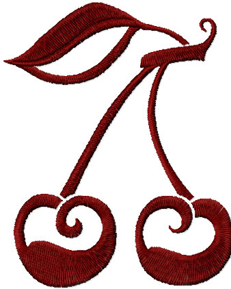 cherry free machine embroidery for download