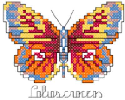 butterfly cross stitch machine embroidery download