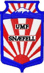 U.M.F. Snæfell snaefell logo embroidery design