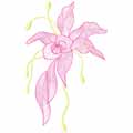 Air Flowers free embroidery design