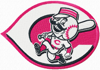Cincinnati Reds Alternate Logo machine embroidery design