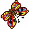 Simple Butterfly free machine embroidery design