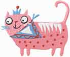 Free machine embroidery design King Cat