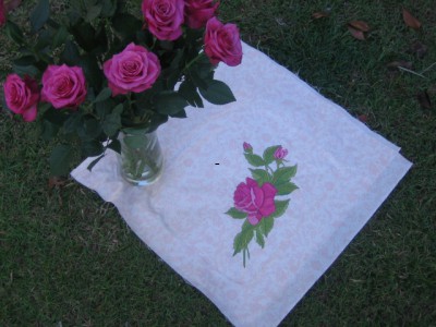 download free rose embroidery