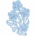 Free flower lace machine embroidery design