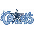 Free embroidery design Dallas Cowboys Logo