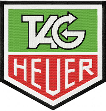  TAG Heuer 2 machine embroidery design