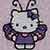 hello kitty embroidery design on towel
