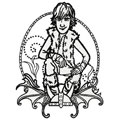 Hiccup Horrendous machine embroidery design