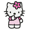 Hello Kitty I think embroidery design