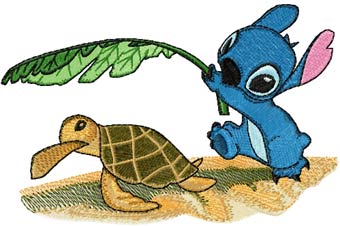 stitch turtle