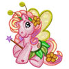 Fairy embroidery from My Little Pony designs collection