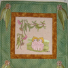 May Gibbs quilt with free embroidery