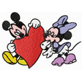 Mickey and Minnie Mouse Valentine*s day