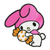 My melody with gift embroidery design
