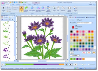 PE-Design free embroidery software
