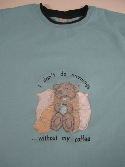 Teddy Bear t-shirt embroidered 