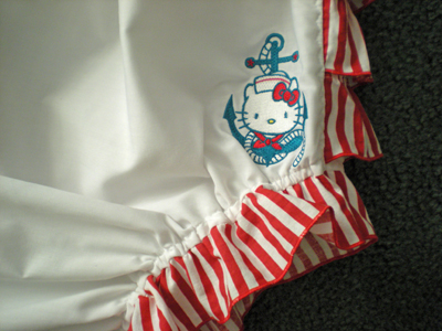 baby outfit embroidered hello kitty 