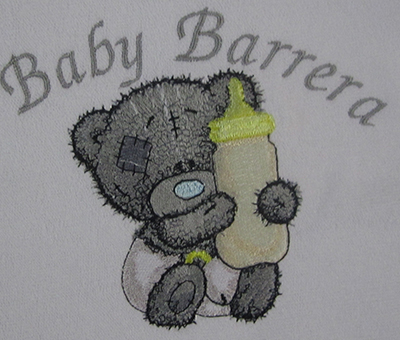 teddy bear machine embroidery design