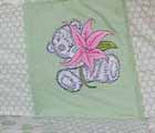 teddy bear machine embroidery quilt