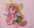 My little pony towel with embroidery