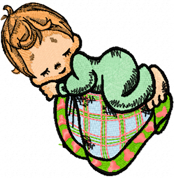 My sweet baby machine embroidery design