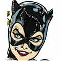 Catwoman embroidery design
